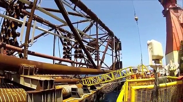 Offshore Platform Construction- Topside Module Installation in oil rig by youtime
