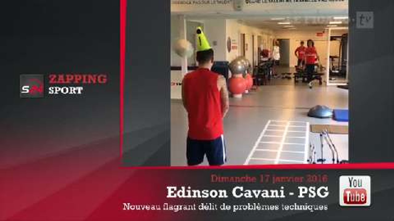 Zap'Sport : Cavani, l'éternel maladroit