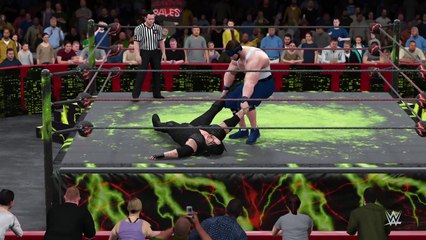 WWE 2K16 the undertaker v magic mike