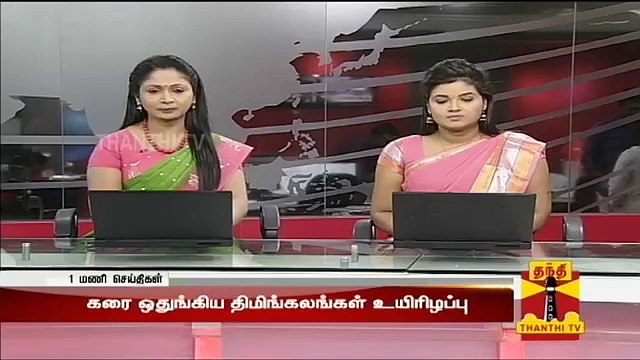 Reason Behind Why Whales Stranded on Tamil Nadus Coast - Thanthi TV
