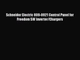 [PDF Download] Schneider Electric 809-0921 Control Panel for Freedom SW Inverter/Chargers [Download]