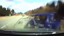 Car Crash compilation　ドラレコ　衝撃の映像 割れるガラス