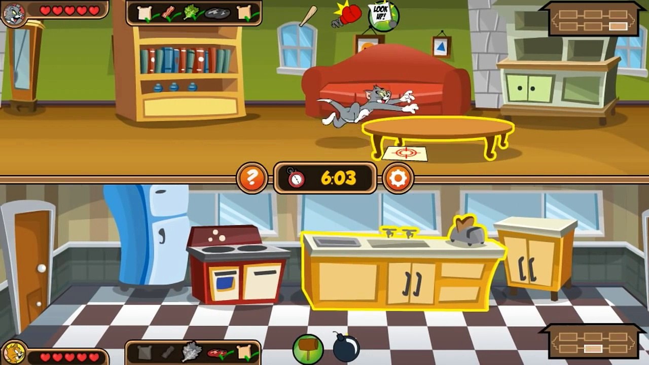 [Let's Play Baby Games] Tom and Jerry Game - Tom And Jerry Trap Sandwich_ By Toba.tv