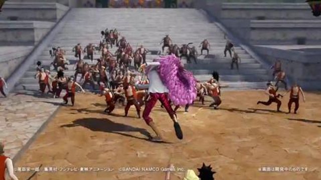 One Piece Pirate Warriors 3 clips ~ Luffy, Trafalgar Law, Doflamingo & Fujitora