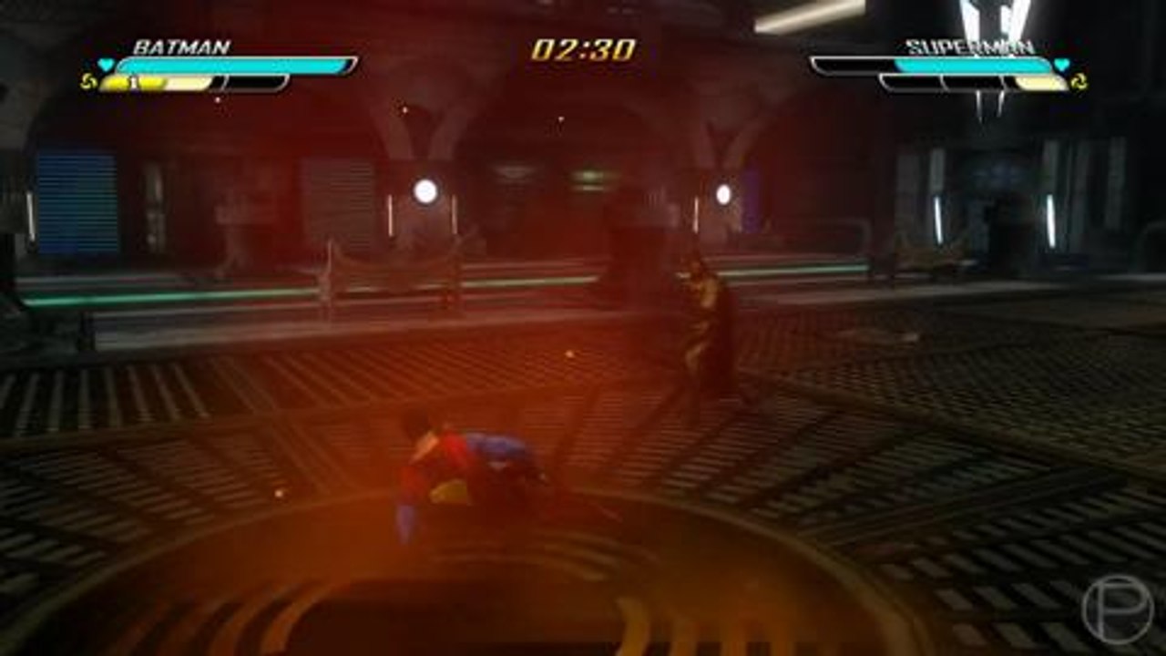 Justice League_ Unreleased for Xbox 360 Raw VS Mode Footage