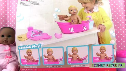 Little Mommy Bubbly Bathtime Bain de Bébé Poupon Baby Doll Color Changer