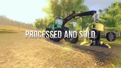 Professional Lumberjack Trailer 2015 - Woodcutter Simulator - UIG