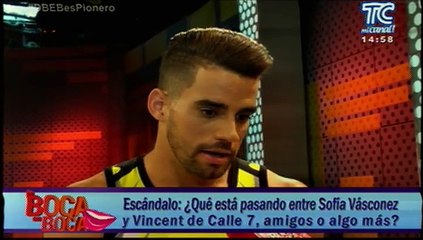 ¿Qué está pasando entre Sofía Vásconez y Vincent de Calle 7, amigos o algo más?
