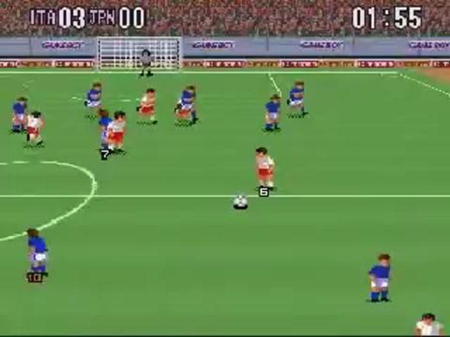 SNES Super Soccer - Italy vs Japan - Vídeo Dailymotion