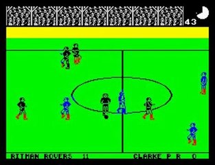 Match Day Walkthrough, ZX Spectrum (21-0 on highest difficulty)
