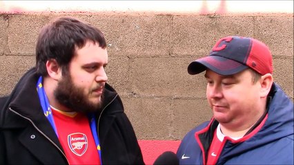 SELL HIM!!! - Fan Tears Into Oxlade-Chamberlain - Stoke 0 Arsenal 0