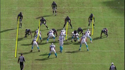 How did Cam Newton carve up the Seahawks' defense?