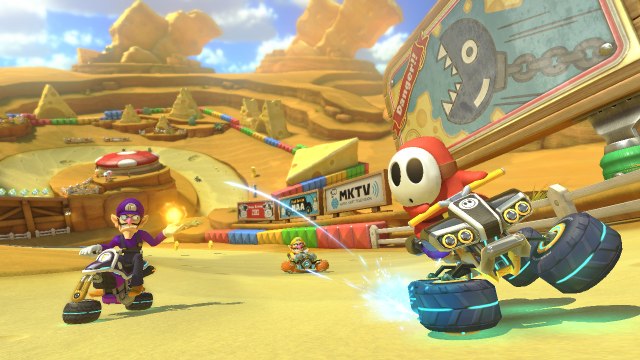 Mario Kart 8 DLC - GBA Tierra de Queso (Wii U) 60 FPS