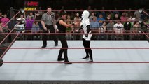 WWE 2K16 tamina v lady death