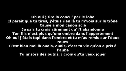 SCH - Drogue prohibée (paroles)