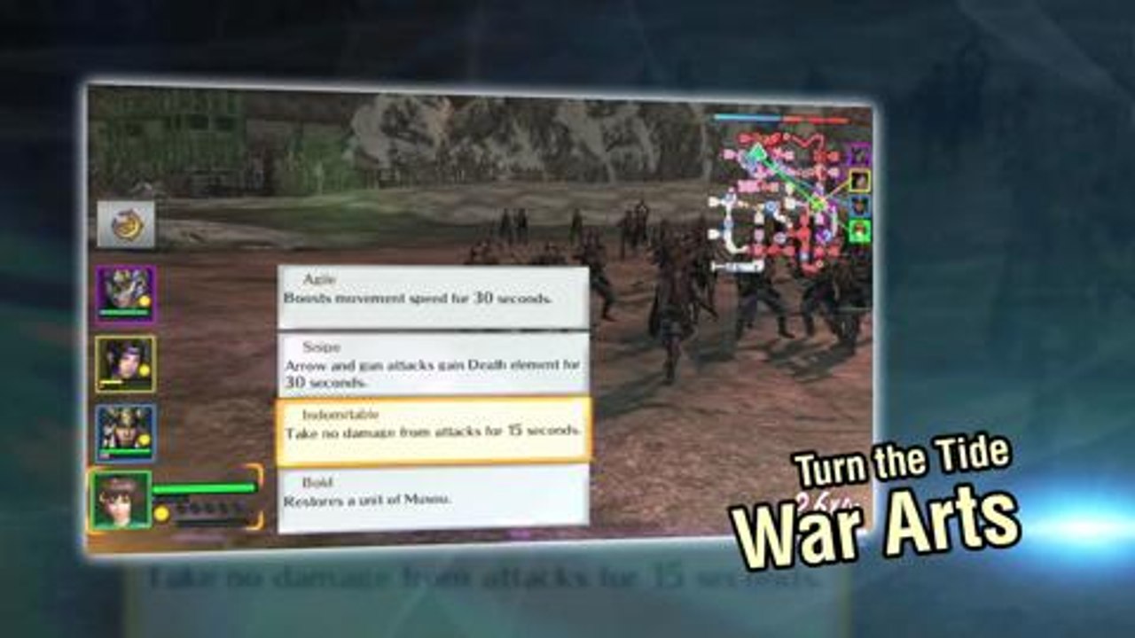 SAMURAI WARRIORS CHRONICLES 3 TRAILER