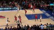 Carmelo Anthony three-pointer at the end time