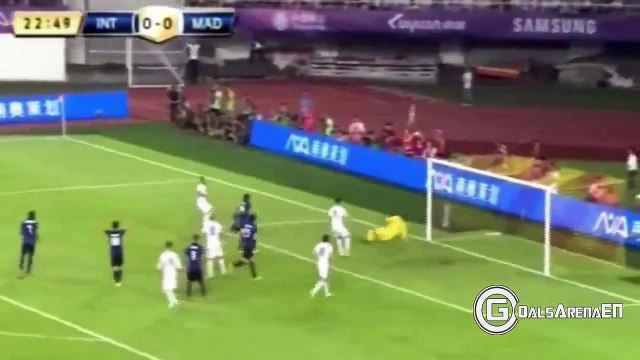レアル マドリード対インテル サッカー 2015/7/27インターナショナルカップ・ハイライト ゴール