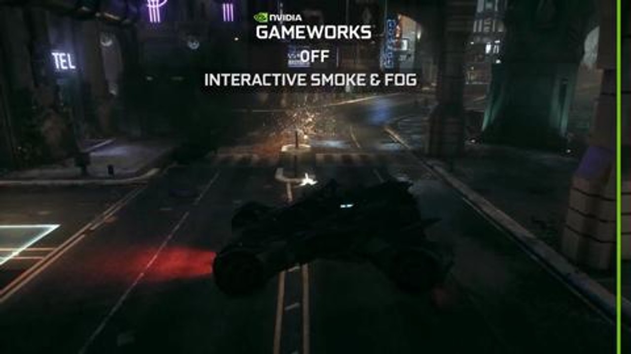 Batman Arkham Knight    NVIDIA Graphics Batmobi...