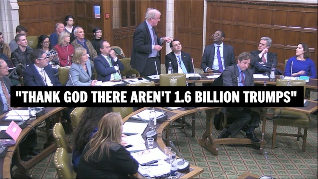 The British Parliament spent 3 hours pummeling Donald Trump