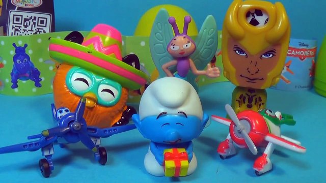 9 ICE CREAM surprise eggs!!! PLANES Kinder Surprise The SMURFS FURBY Play Doh Compilation