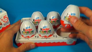 5 Kinder Surprise Eggs with toys AIRBUS A330-300 For Kids For BABY