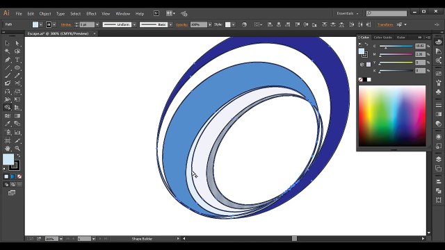 Professional Logo Design - Adobe Illustrator cc (Escape)