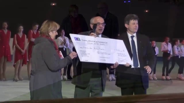 Gala du Lions Club à la patinoire de Franconville le 11/12/2015 avec la compagnie Le Patin Libre