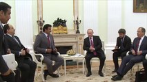 قضايا المنطقة على طاولة محادثات أمير قطر بروسيا