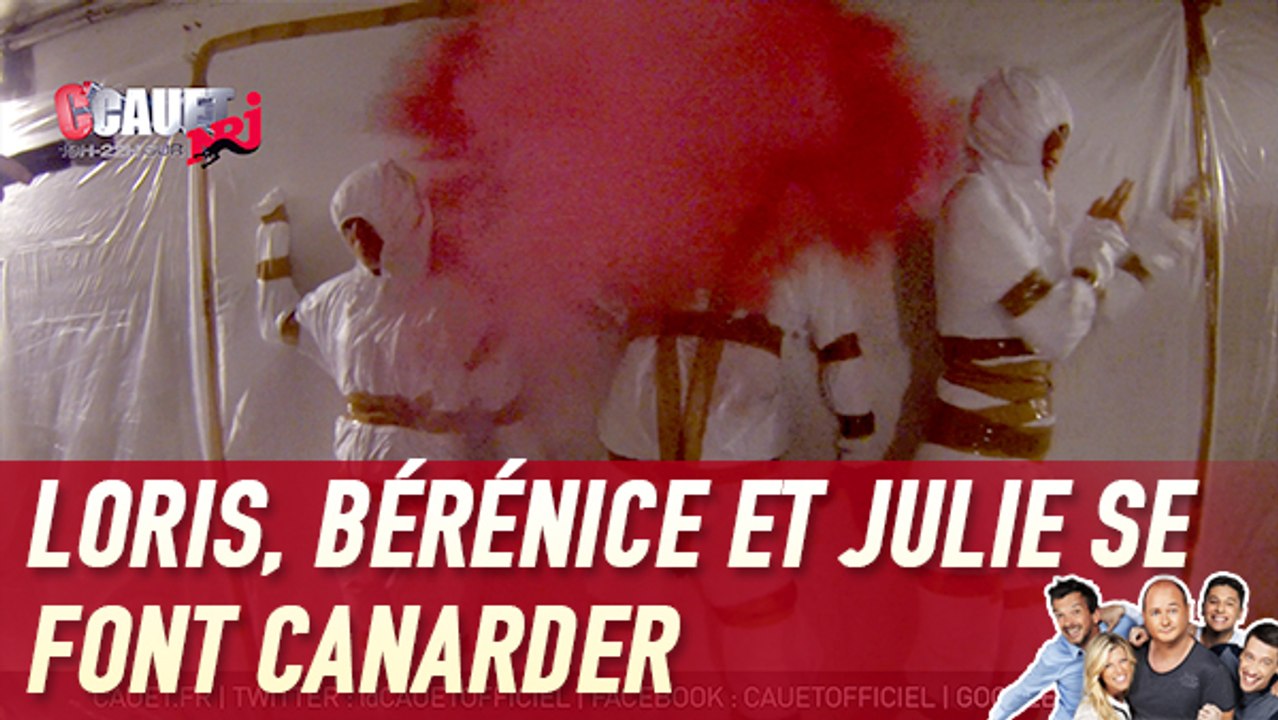 Loris, Bérénice et Julie se font canarder avec de la poudre - C'Cauet sur NRJ