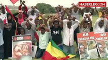 Güney Afrika'da Etiyopya Protestosu (2) - Johannesburg