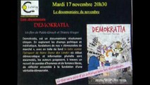 Extraits de mon 3e film DEMOKRATIA, projection au Lutetia près Nantes, novembre 2015