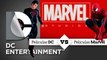 Peliculas Marvel vs Peliculas DC