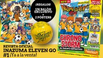 Promo revista oficial Inazuma Eleven Go