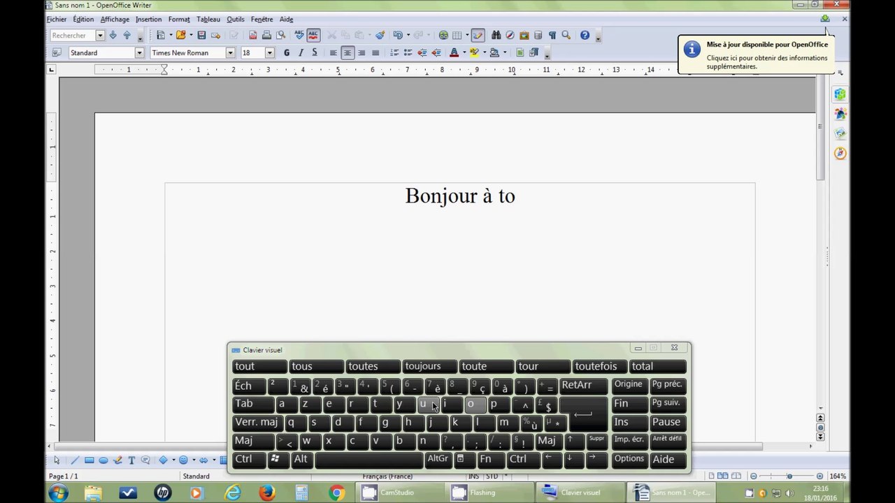 Utiliser un Clavier Virtuel