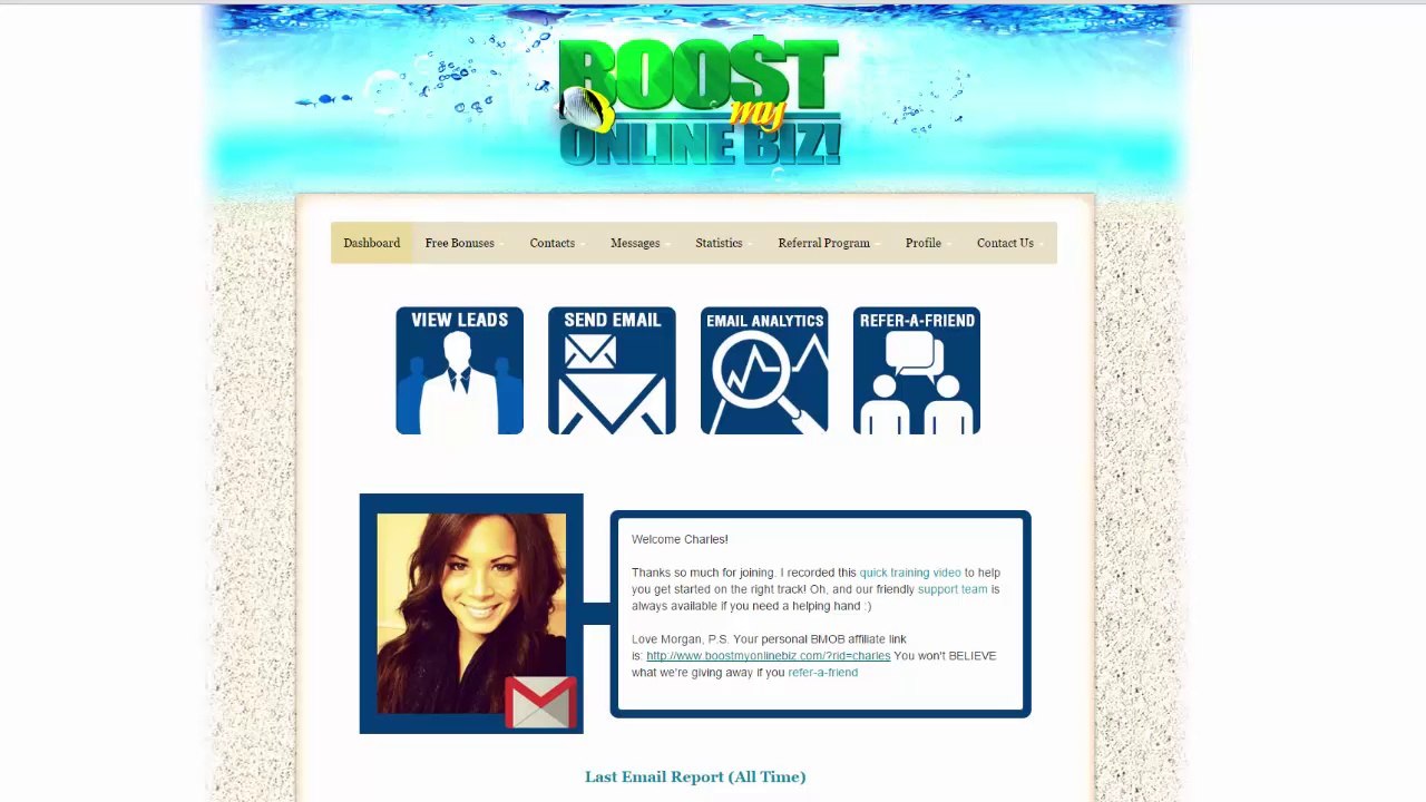 Boost My Online Biz Members Area Information
