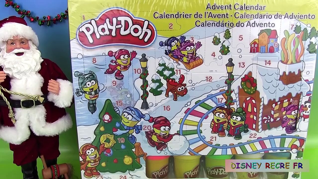 Pâte à modeler Play Doh Calendrier de lAvent Advent Calendar Noël 2015