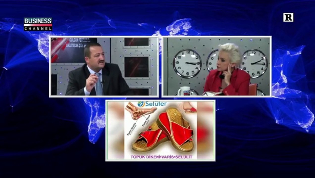 Ulusal Basında Selüter Terlik Topuk Dikenine Son Business Channel Türk Gülgün Feyman