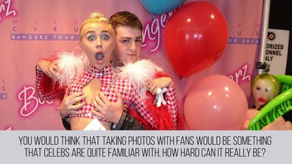 10 Painfully Awkward Celebrity and Fan Photos