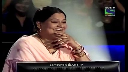 One Of The Most Hilarious Video Of A Lady In KBC Which Embarrassed Amitabh Bachan