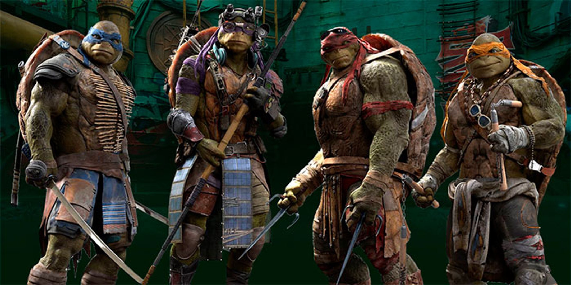 TMNT: Las Tortugas Ninja  ¡15 MINUTOS de escenas de pela de las