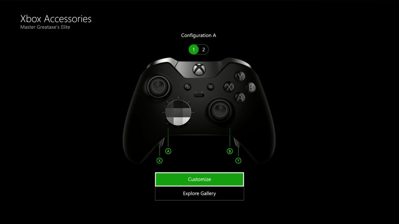 Xbox Elite Wireless Controller – Customization...