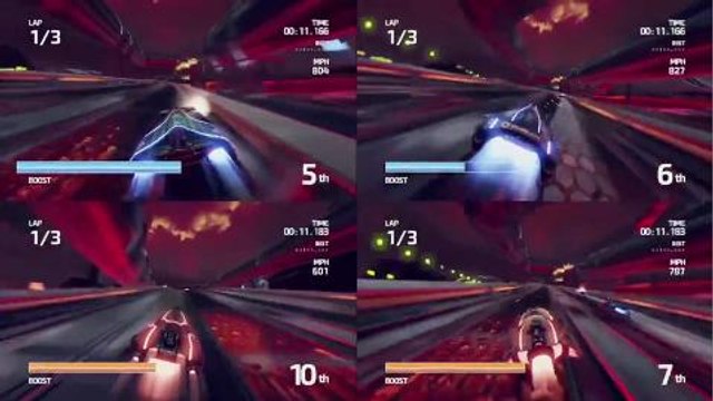 FAST Racing Neo - Tráiler del Nintendo Direct (Wii U)