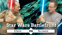 Cara a cara Star Wars Battlefront A favor o en contra