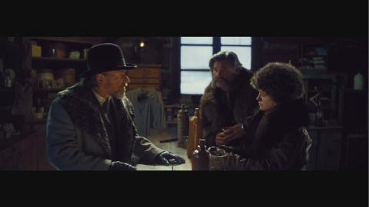 THE HATEFUL EIGHT Movie Clip - Frontier Justice (2015) Tim Roth, Quentin Tarantino