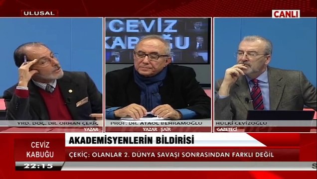 Hulki Cevizoğlu İle Ceviz Kabuğu-16 Ocak 2016-Ataol Behramoğlu&Orhan Çekiç-Full Tek Parça-[16:9]