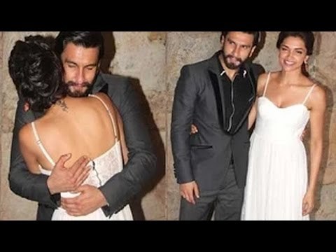 Deepika Padukone Hugs And Kisses Ranveer Singh