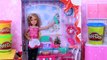 Barbie Sisters Baking Fun Dolls with DIY Play Doh Christmas Cookies + Frozen Kids, Elsa &