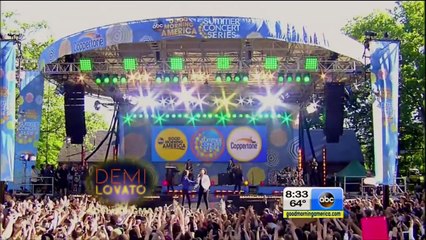 Demi Lovato Full Good Morning America Concert Performance | LIVE 6-6-14