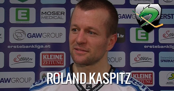Wir haben einfach zu wenig Tore geschossen - Roland Kaspitz/Olimpija Ljubljana